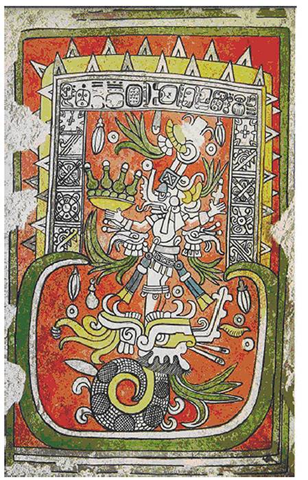 La Tapa de B&oacute;veda del Templo de los B&uacute;hos (Willard,1926: 248).