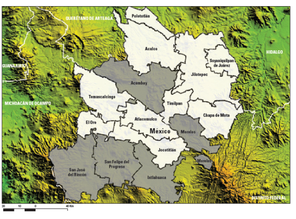 Municipios ind&iacute;genas de la regi&oacute;n Atlacomulco.
