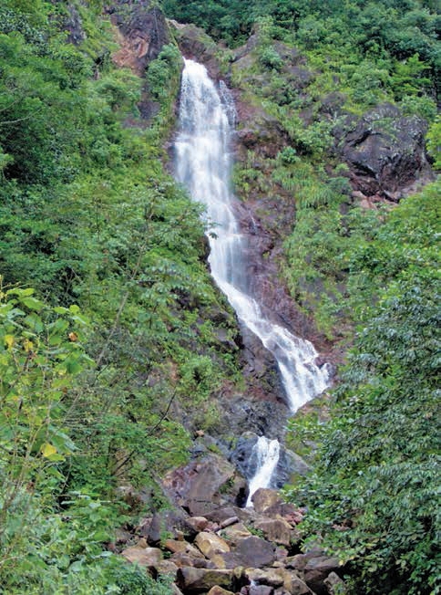  Cascada Chorro El Indio, referente natural del
Parque Nacional