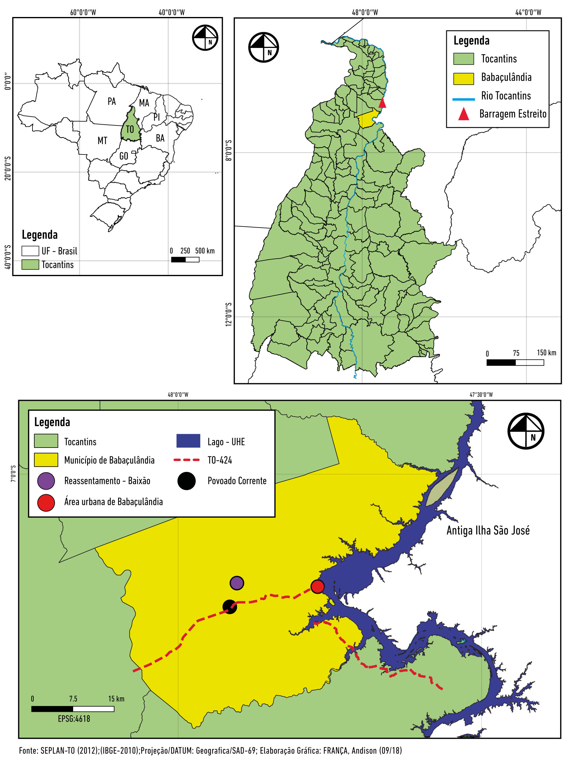 Localiza&ccedil;&atilde;o da &aacute;rea de estudo. 