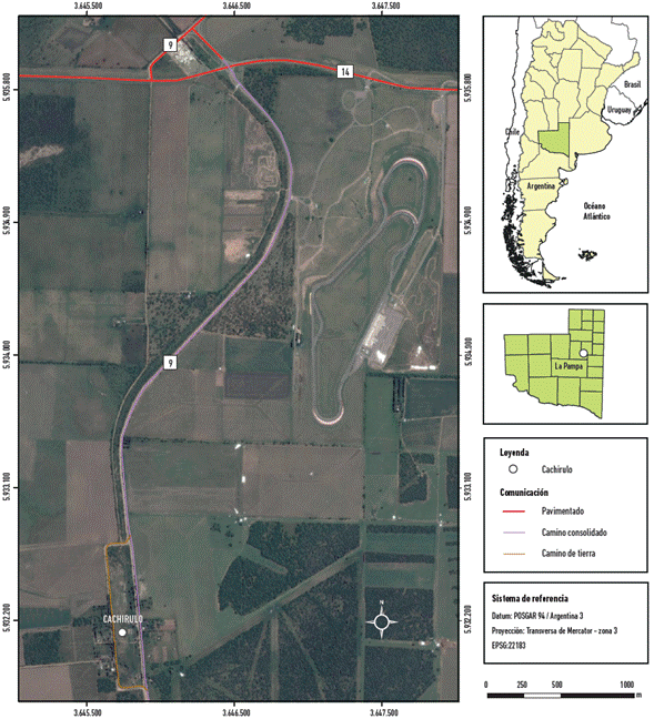 Cercan&iacute;a del Aut&oacute;dromo Internacional del paraje Cachirulo.