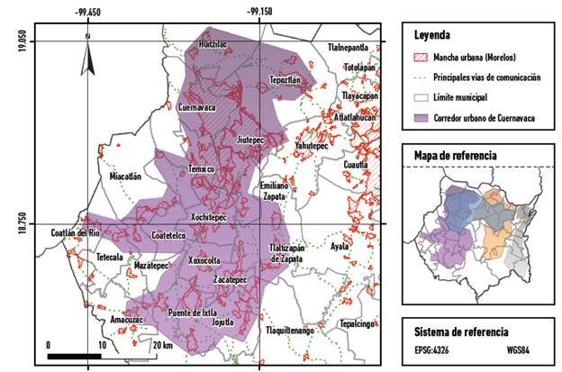 Corredor Urbano Cuernavaca. 
