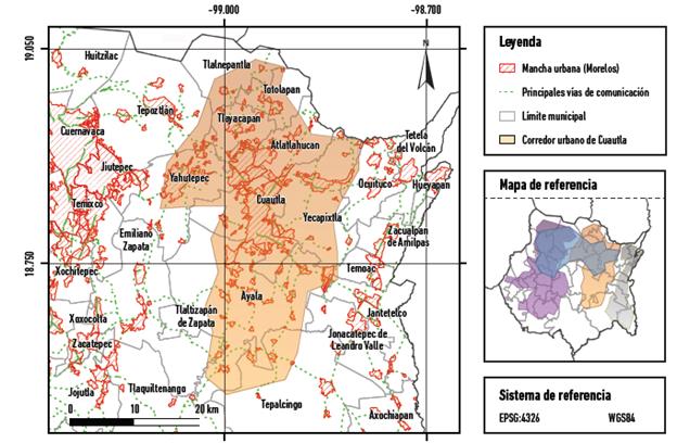Corredor Urbano Cuautla. 