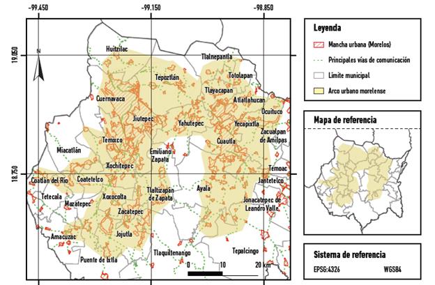 Arco urbano morelense. 