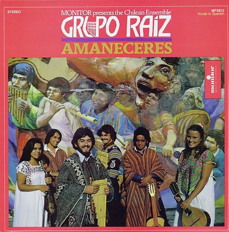 Cover of the album Amaneceres (Monitor Records, 1981, MFS812)