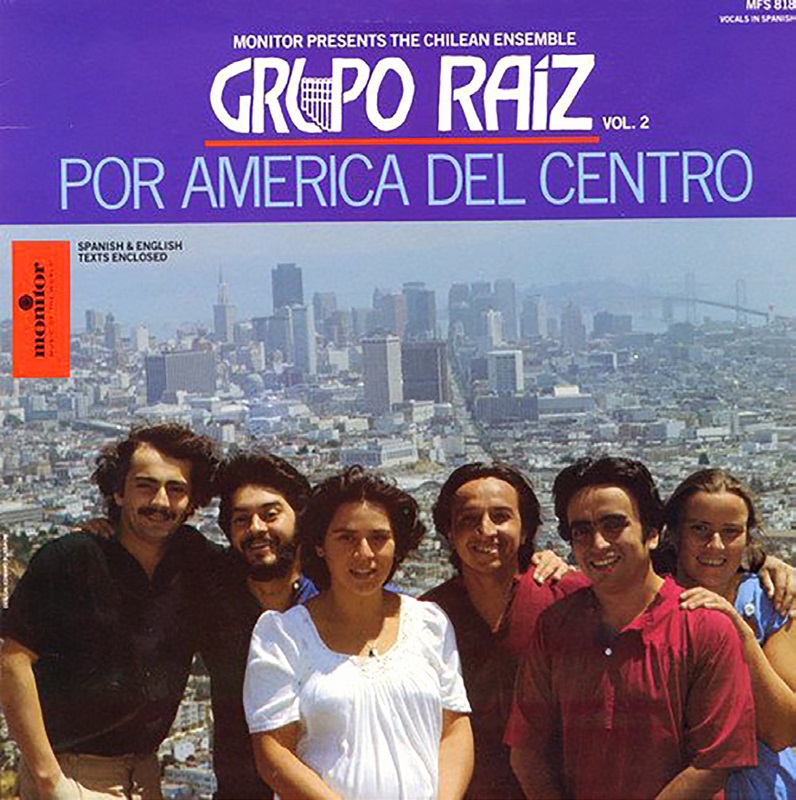 Cover of the album Por América del Centro (Monitor Records, 1984, MFS 818)