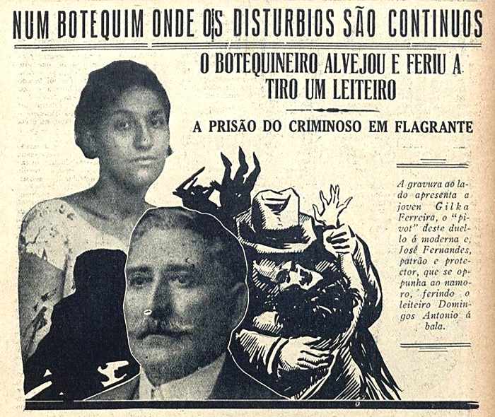 Num botequim onde os disturbios s�o cont�nuos