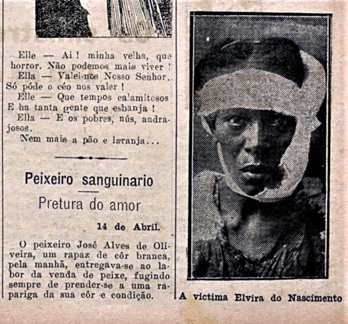 Peixeiro sanguinario. Pretura do amor