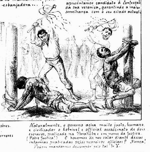 Ilustra��es de Angelo Agostini sobre os crimes de Para�ba do Sul. Revista Ilustrada, edi��o de 31 de julho de 1886.
