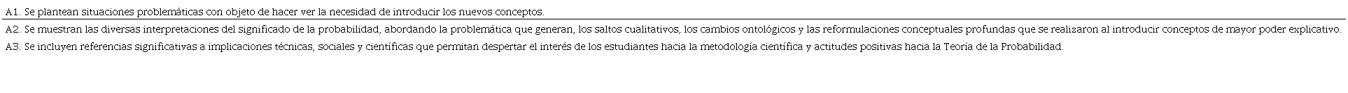 Aspectos Epistemol&oacute;gicos analizados