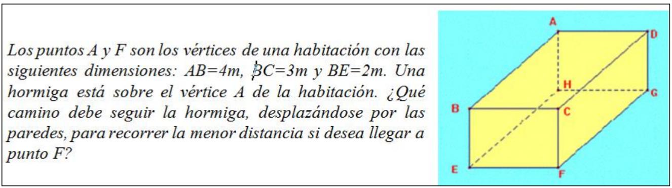 Enunciado problema de la Hormiga
