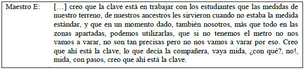 Reflexiones del maestro E.