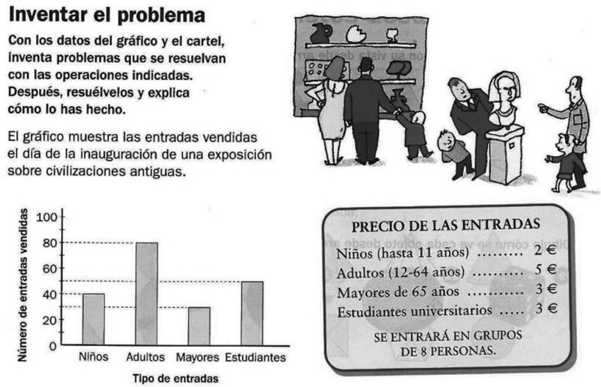 Ejemplo actividad de inventar problema