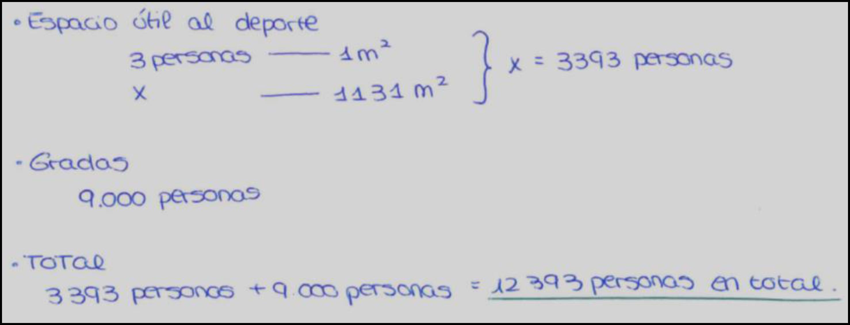 Resolución al problema B1 realizada por un equipo del grupo E1