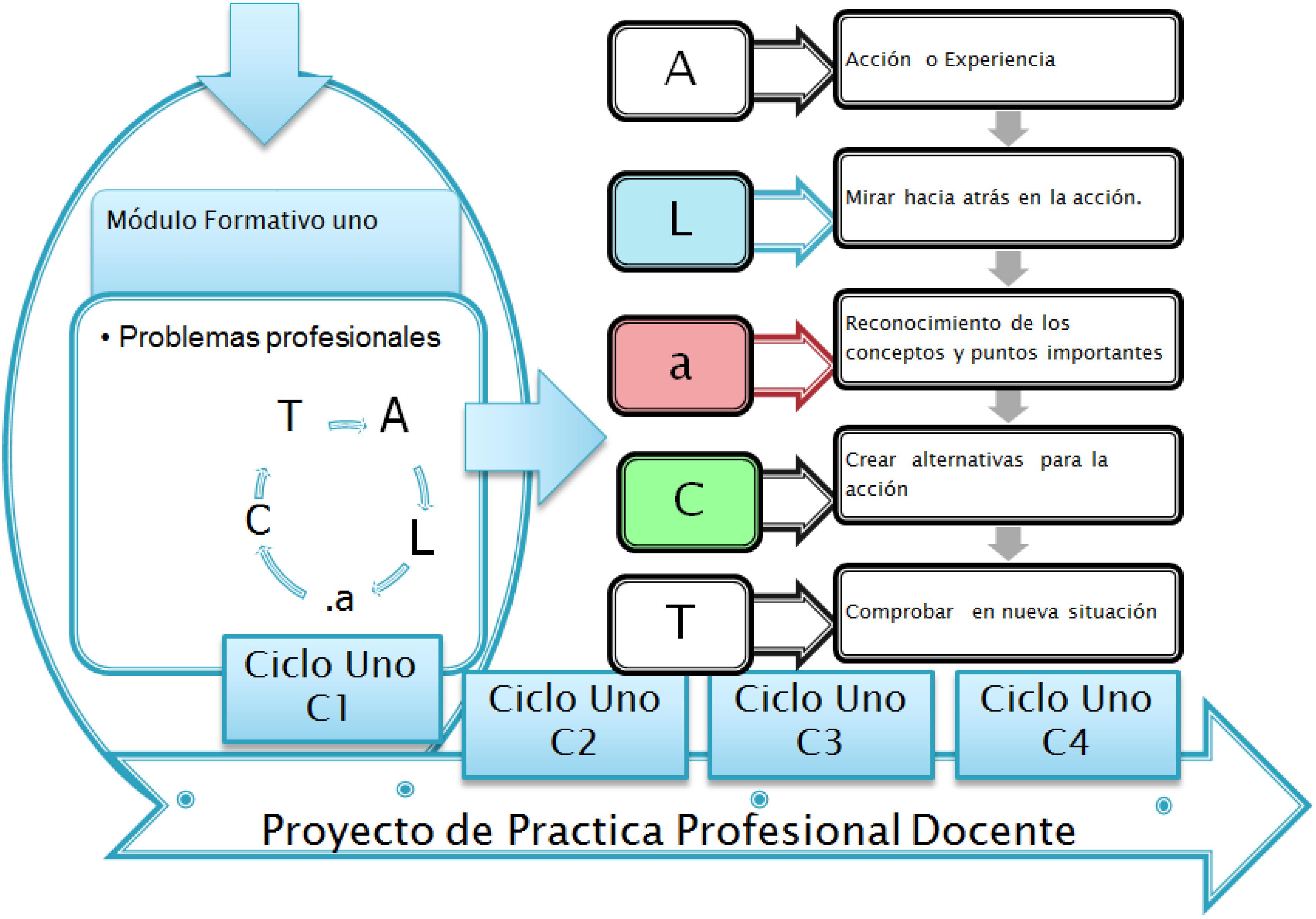 M&oacute;dulo formativo en la configuraci&oacute;n del experimento de ense&ntilde;anza