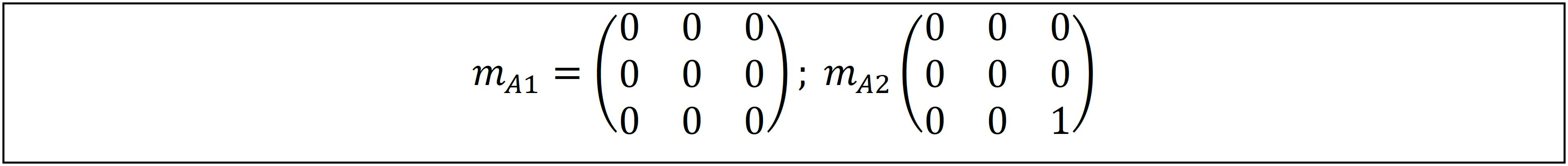 Matrices de errores asociadas a los dictados (primer y &uacute;ltimo trimestre mA1, mA2 respectivamente)