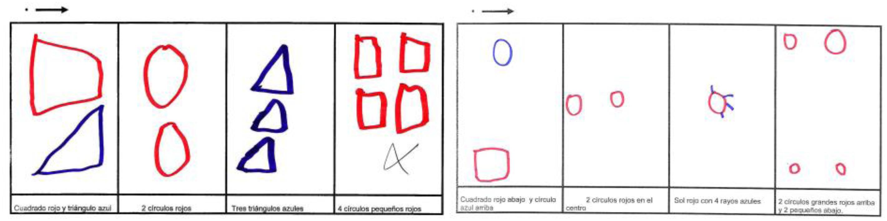 Dictado del primer y &uacute;ltimo trimestre respectivamente estudiante E