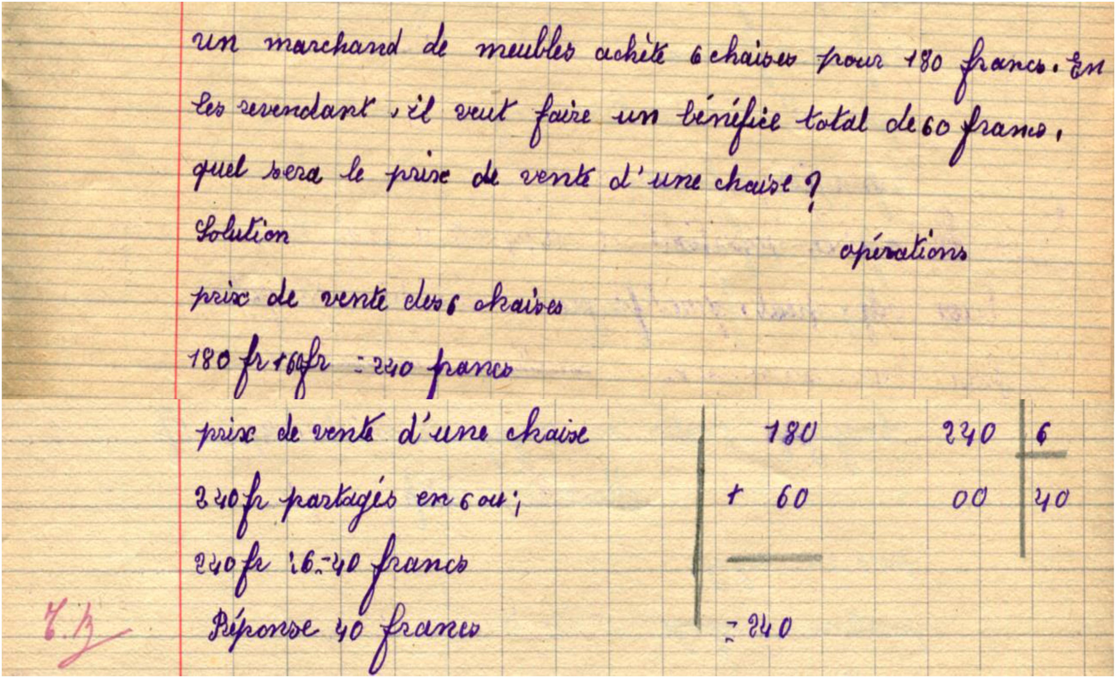 Problema resolvido por Juliana em 20 de fevereiro de 1934
