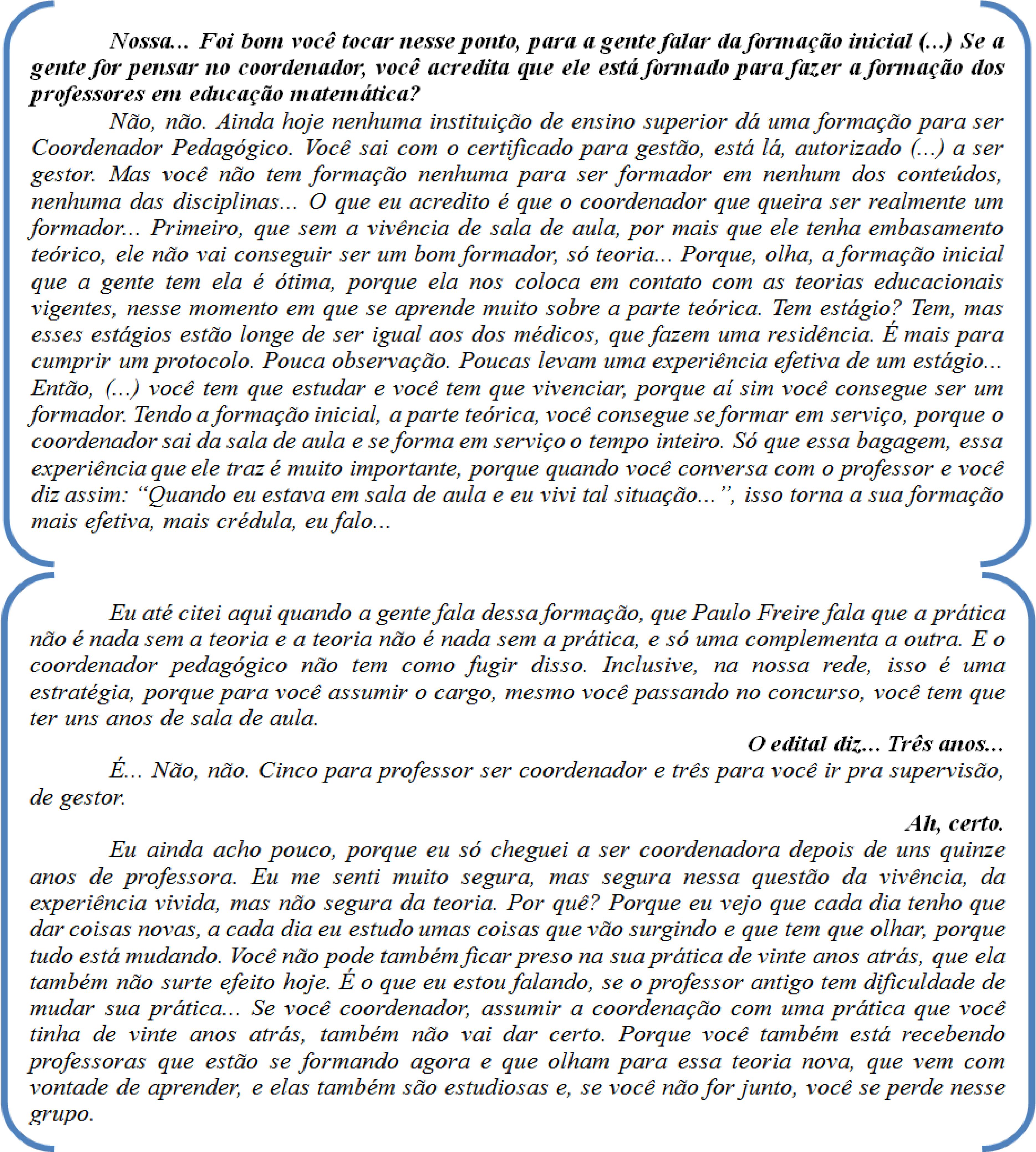 Conversa com a Coordenadora Zélia11