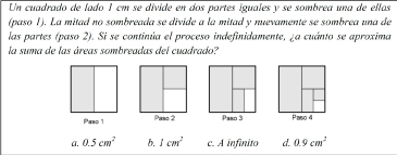 Enunciado del problema del cuadrado