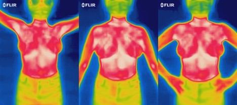 Im&aacute;genes termogr&aacute;ficas obtenidas cada d&iacute;a.