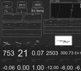 Takeoff phase data display. 
