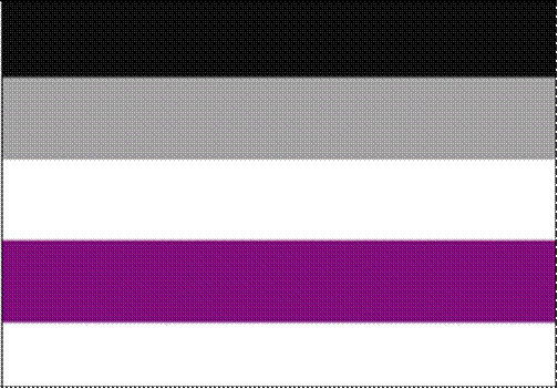Bandera asexual.