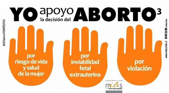 Volante. Miles por los Derechos Sexuales y Reproductivos. 2015.