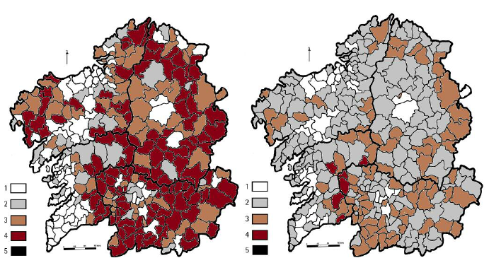 Evolución demográfica a escala municipal