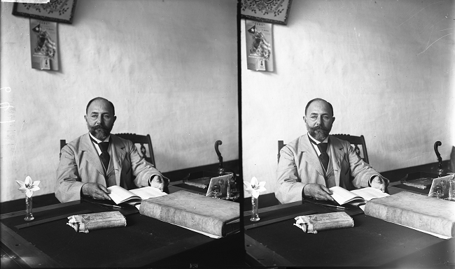 Man at his desk. Cuba. Keystone-Mast
Collection, UCR/California Museum of Photography, University of California at
Riverside. Impresi&oacute;n fotogr&aacute;fica 7,18 &times; 4,18 pulgadas. Registro 1996.0009.X46160.