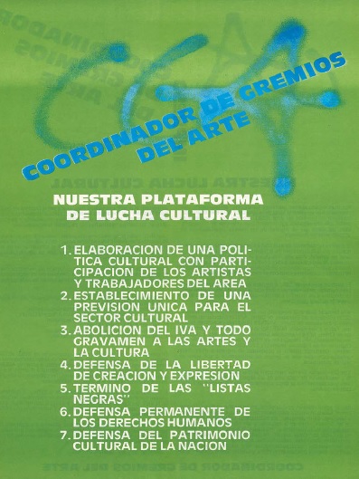 Afiche CGA.
