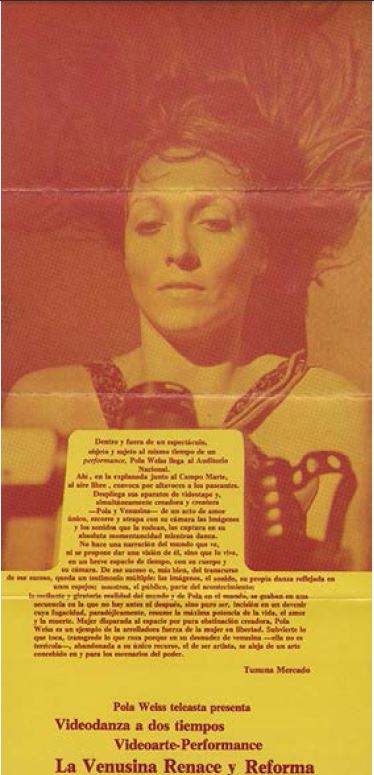 Folleto de La venusina renace y reforma, 1980.