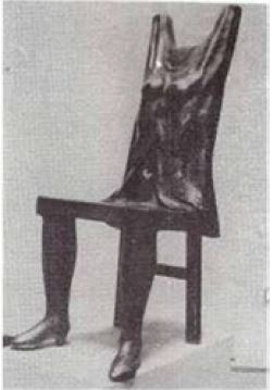 Marcelo I. Hepp, Sensación de costumbre, bronce batido.