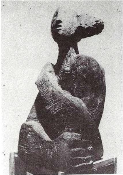 Marta Bersano, Horizonte, piedra reconstituida.