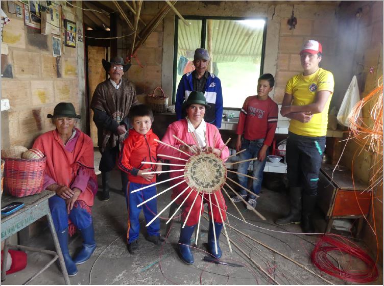Carol Ruiz- Barajas, familia de mujeres canasteras, 2019, fotograf�a.