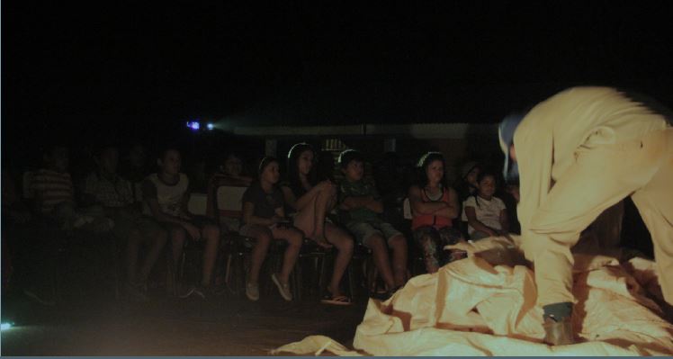 Carne oscura y triste. ¿Qué hay en ti? Gira a Misiones, diciembre de 2017. PH: Tatiana Ivancovich y Leandro Giménez