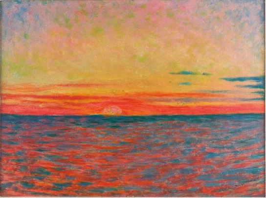 Diego Rivera, Puesta de sol n&uacute;mero 11. 1956.