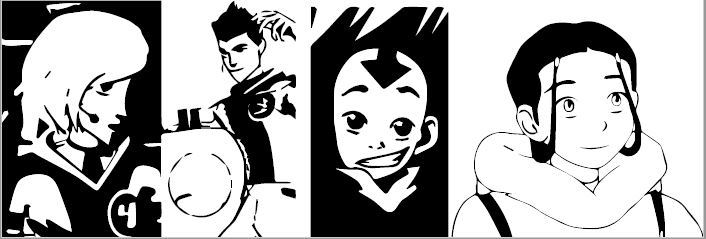 La influencia delanime japonés occidental en Francia (Galactick Football) y los Estamos Unidos (Avatar).