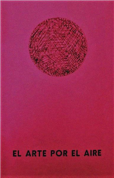 Portada del catálogo El Arte por el Aire, Mar del Plata. 1967.