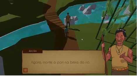 Print screen do jogo Kam&ecirc; Kanhru.