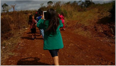 Laborat&oacute;rio de cria&ccedil;&atilde;o na Terra Ind&iacute;gena do Guarita.