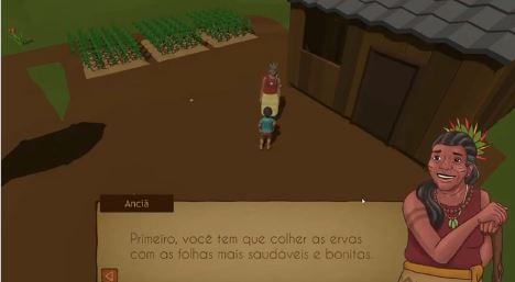 Print screen do jogo Kam&ecirc; Kanhru.