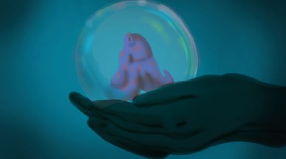 Viviana Osorno y Alejandro Villaneda, La compasi&oacute;n, 2021, ilustraci&oacute;n digital.