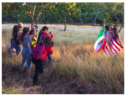 Foto 2. Sesi�n de fotograf�a en el Jard�n Bot�nico, Culiac�n Sinaloa