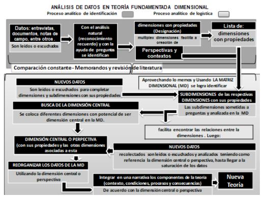 Anlisis de datos en la teora Fundamentada Dimensional.*