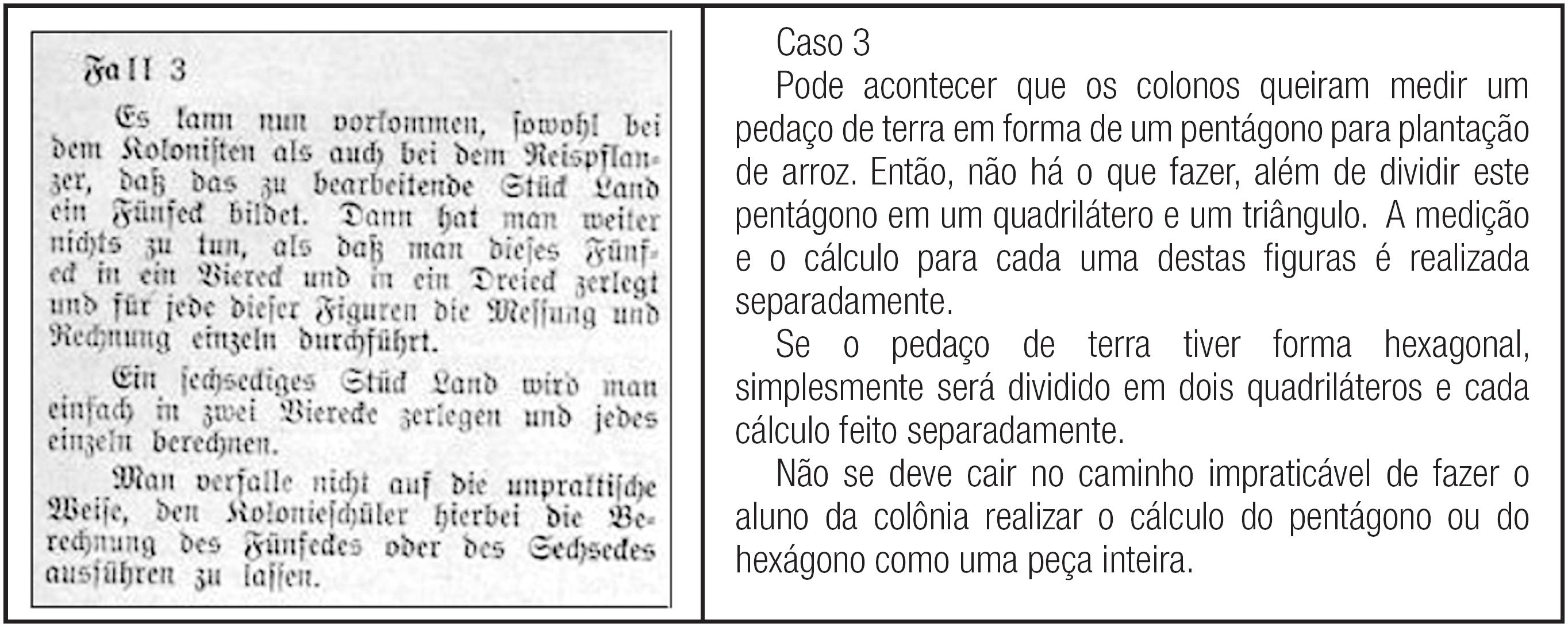 Determina&ccedil;&atilde;o de superf&iacute;cies com forma pentagonal ou hexagonal.