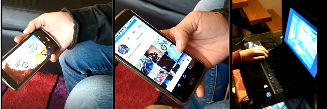 Participaci&oacute;n en eventos de literacidad relacionado con las bicicletas