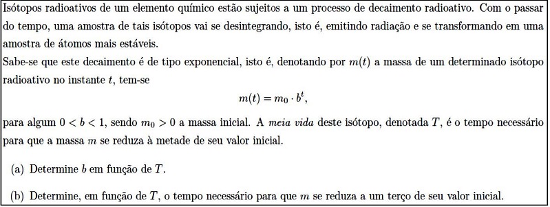 Enunciado da questão E18Q1.