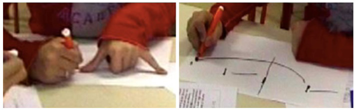 A span on paper