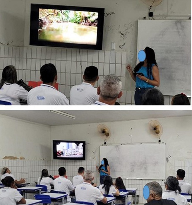 – Uso de tecnologias para apresentação do poema em vídeo13